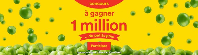 SuperC.ca: Concours 1 Million De Petits Pois 2023 SuperC.ca: Concours 1 Million De Petits Pois 2023